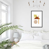 Geometrical Forms Framed Galant Art