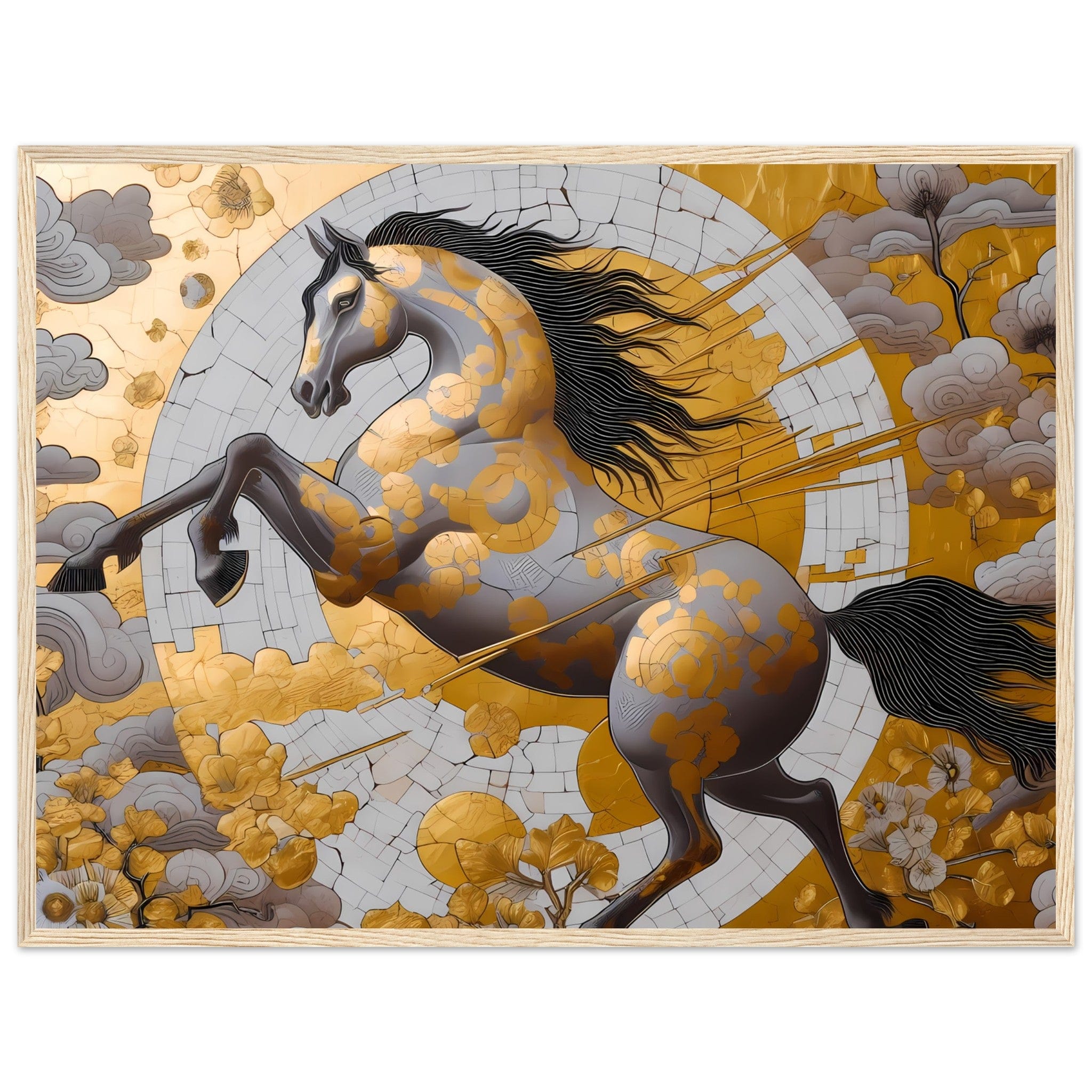 Golden Horse Galant Art