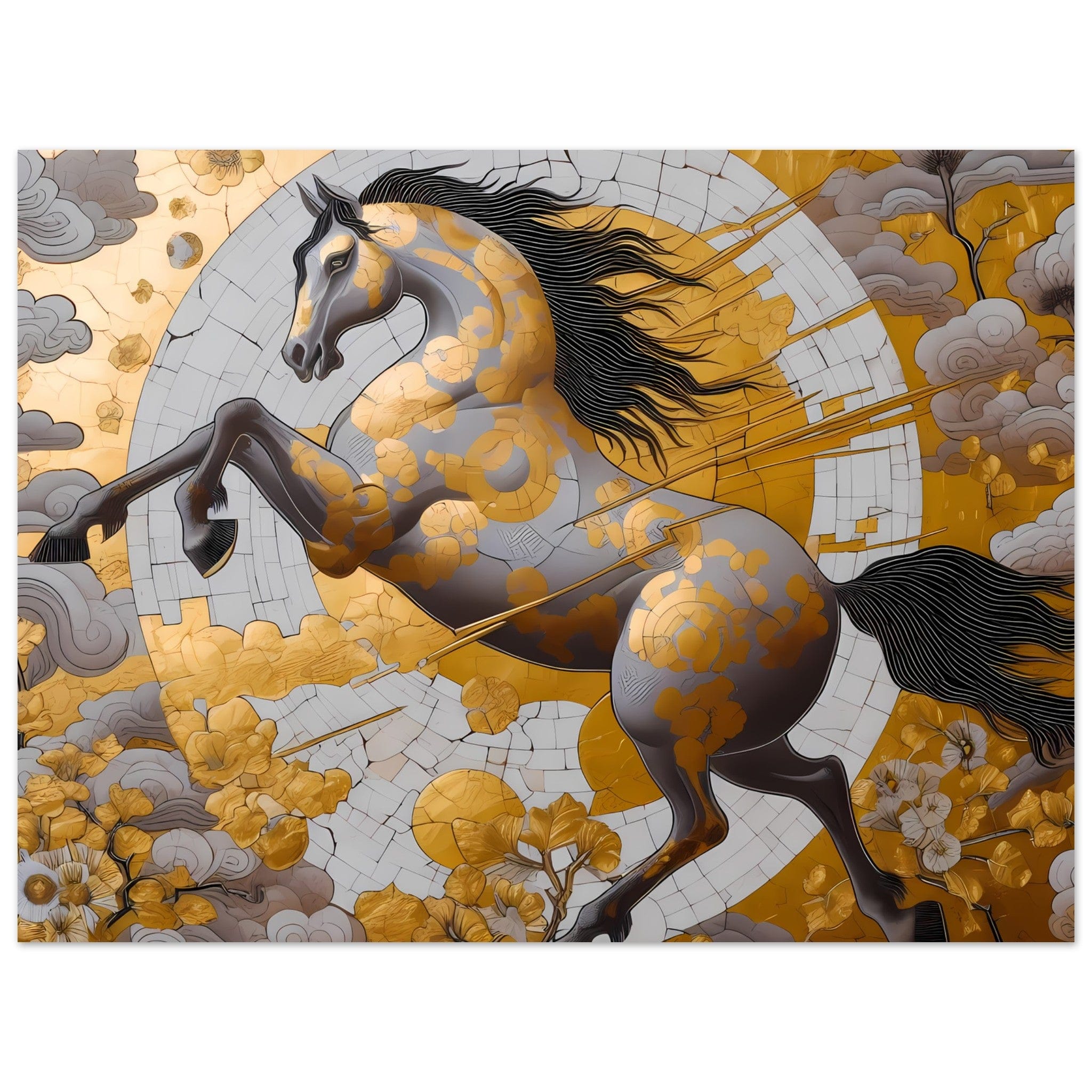 Golden Horse Galant Art -G