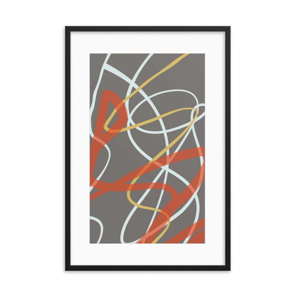 Infinite Lines Framed Galant Art