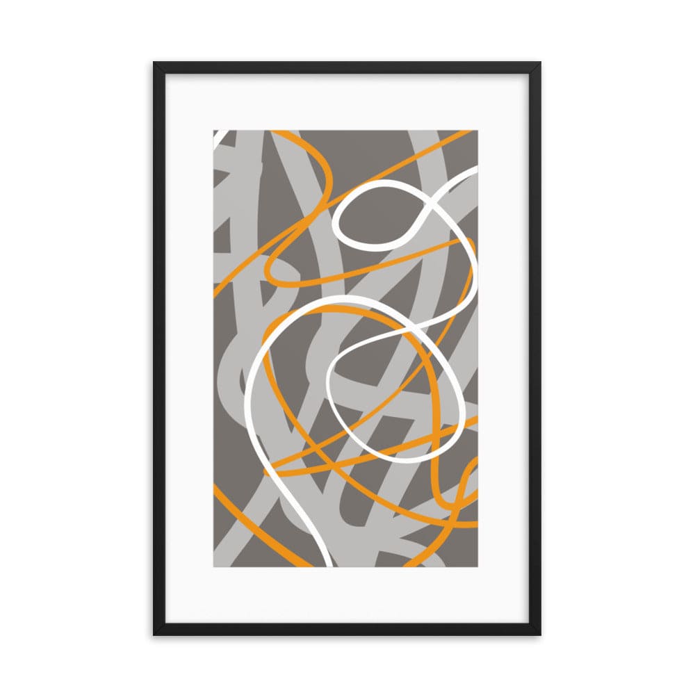 Infinite Lines Framed Art Galant Art