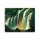 Jungle Waterfalls - Canvas Galant Art