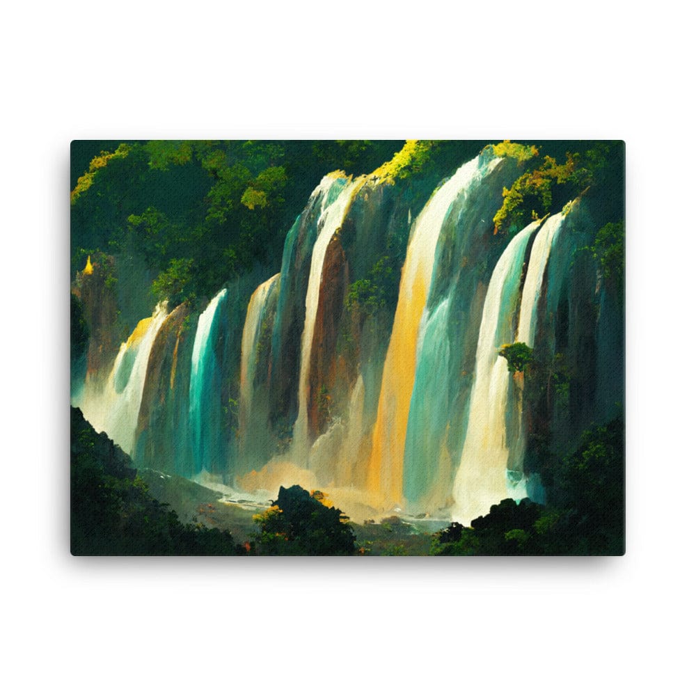 Jungle Waterfalls - Canvas Galant Art