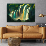 Jungle Waterfalls - Canvas Galant Art