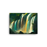 Jungle Waterfalls - Canvas Galant Art