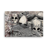 Knight Helmets Canvas Galant Art