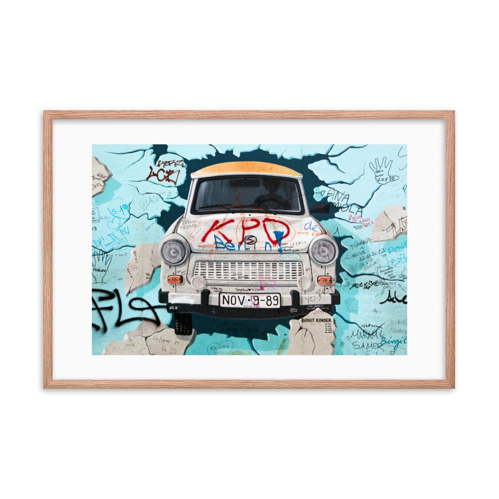 KPO Berlin Graffiti  Framed Galant Art