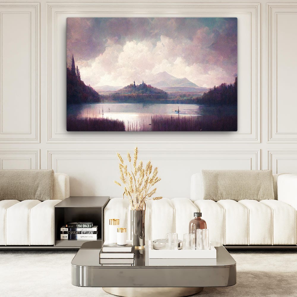 Lake Abant Canvas Galant Art