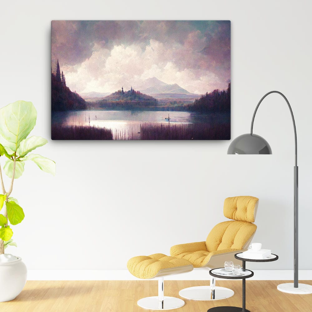 Lake Abant Canvas Galant Art