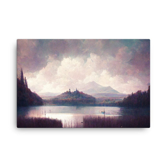 Lake Abant Canvas Galant Art