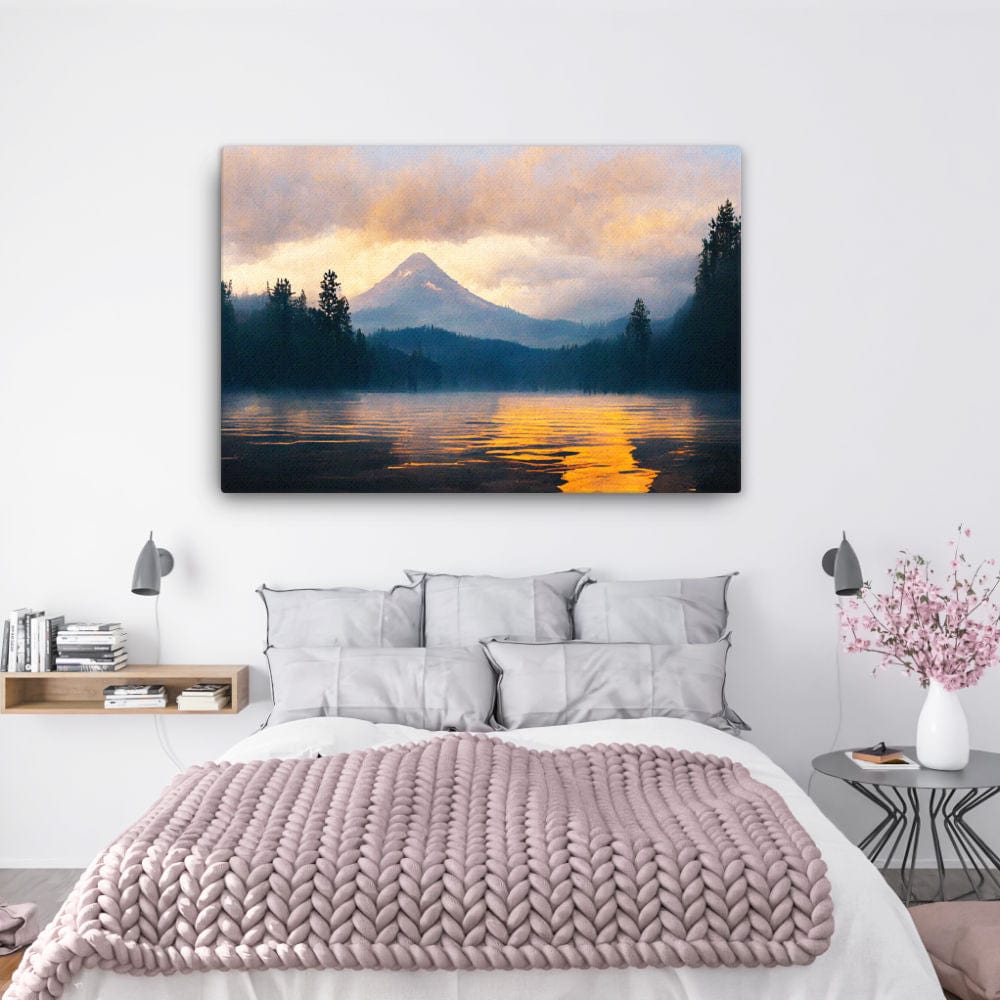 Lake Prestine Canvas Galant Art