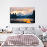 Lake Prestine Canvas Galant Art