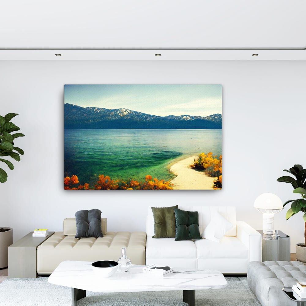 Lake Tahoe West View Canvas Galant Art