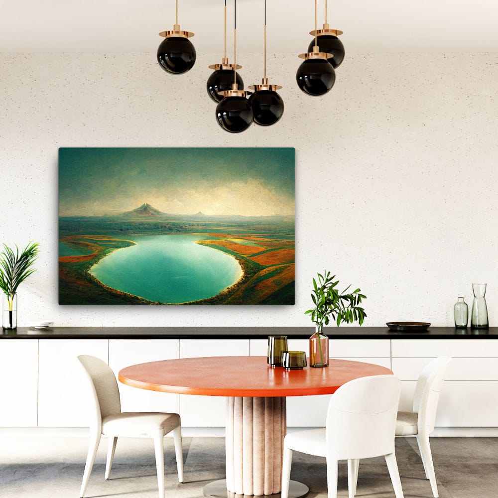 Lake Tuz Canvas Galant Art