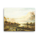 Landscape at Sunset Canvas Galant Art