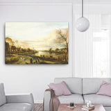 Landscape at Sunset Canvas Galant Art