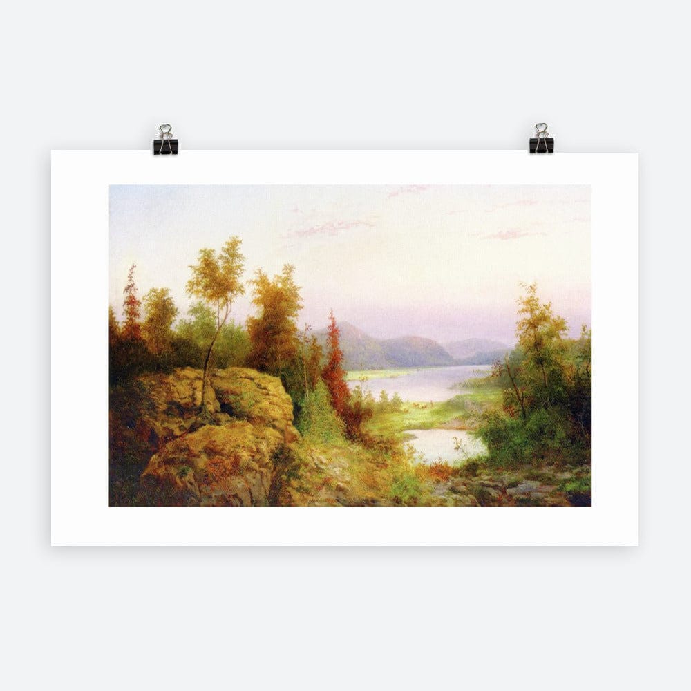 Landscape At The Lake Galant Art