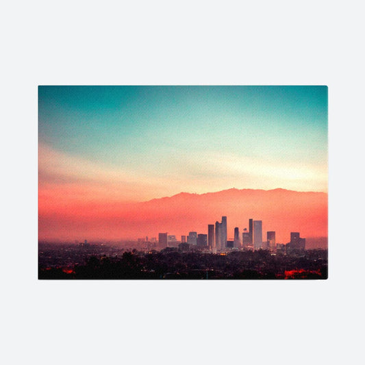 Los Angeles Cityscape West Galant Art