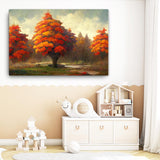 Maple Trees Forest Canvas Galant Art