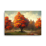 Maple Trees Forest Canvas Galant Art