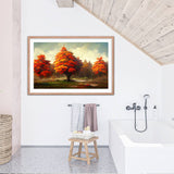 Maple Trees Forest framed Galant Art