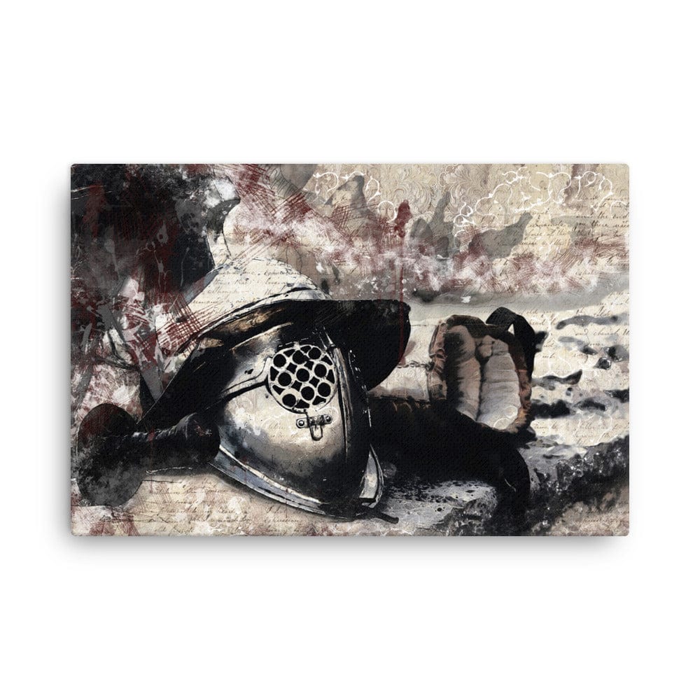 Medieval Helmet Canvas Galant Art