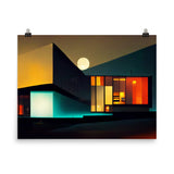 Modern House In Spain Print Galant Art