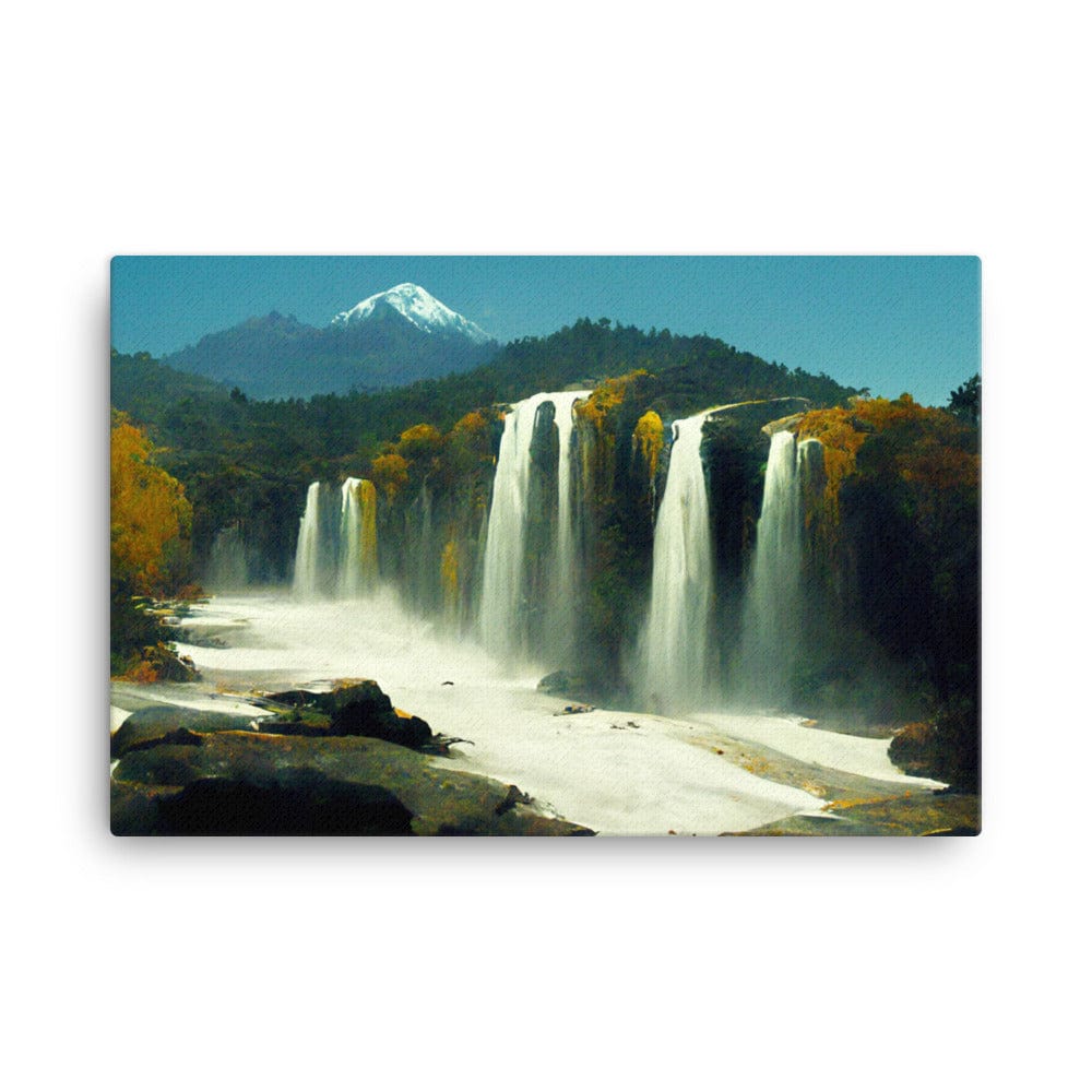 Mountain Waterfalls Saltos Galant Art