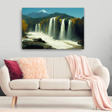 Mountain Waterfalls Saltos Galant Art