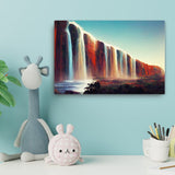 Multi Color Australia Waterfalls Galant Art