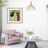 Multi Colored Cherries Framed Galant Art