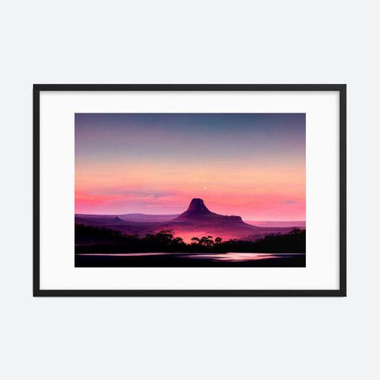 Night in Australia Framed Galant Art