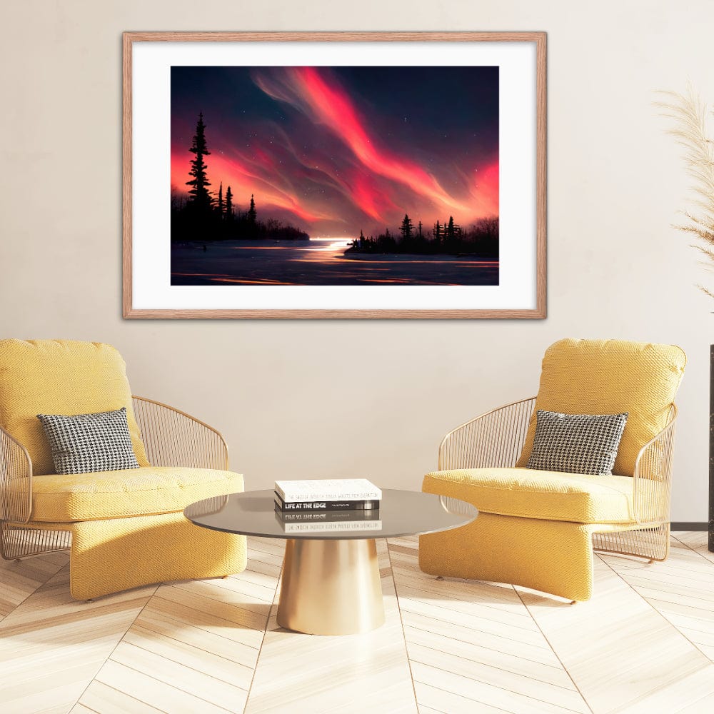 Night in Canada Framed Galant Art