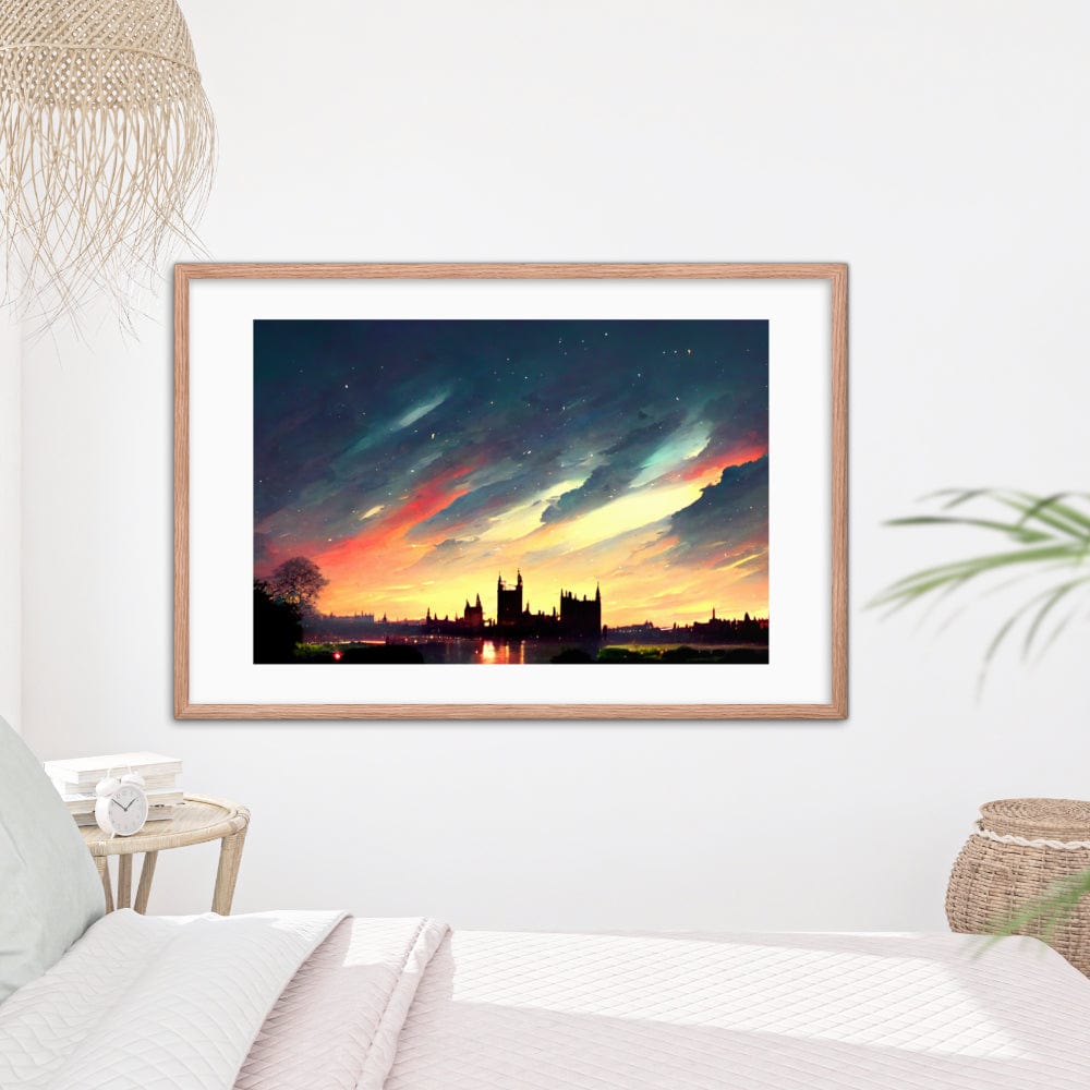 Night in England Framed Galant Art