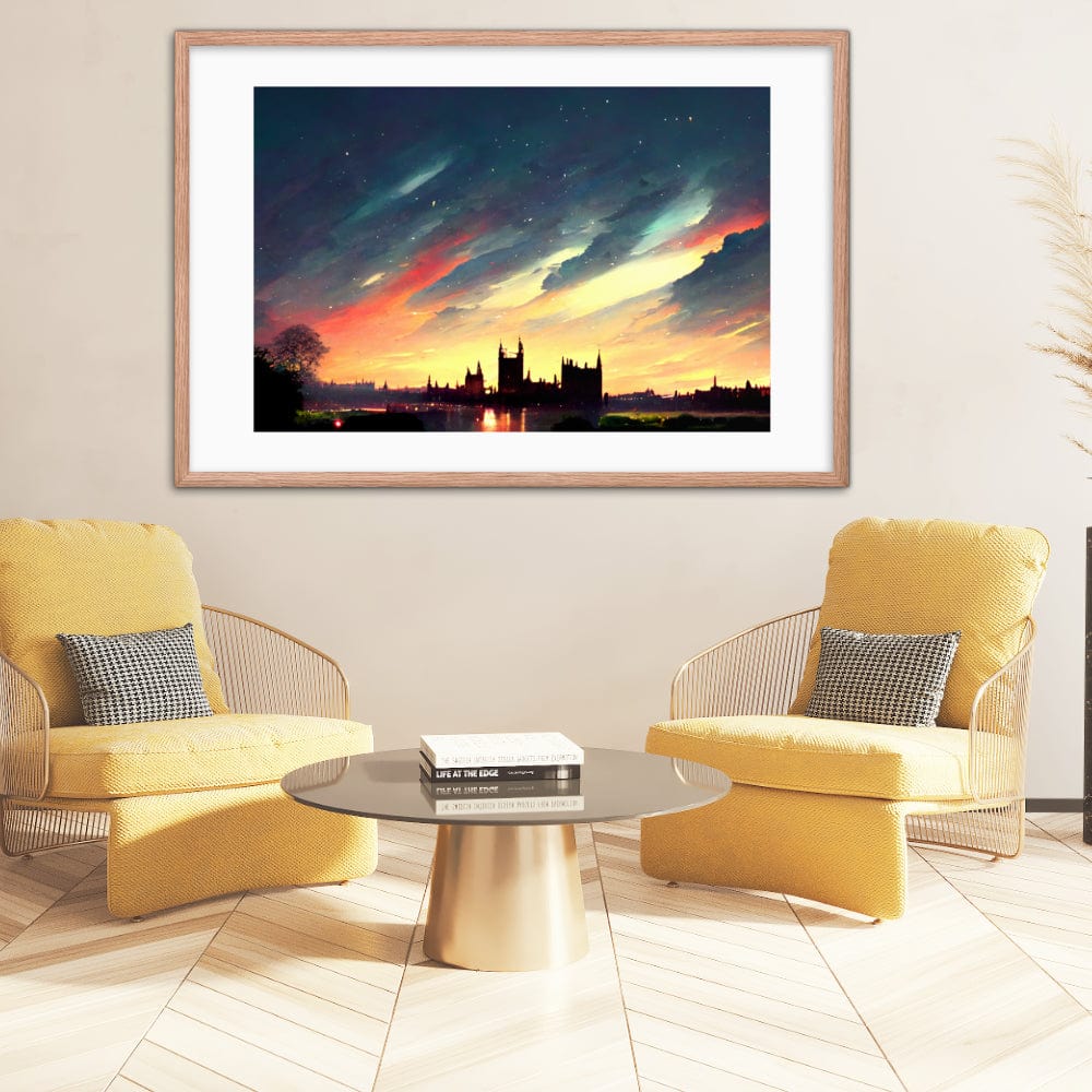 Night in England Framed Galant Art