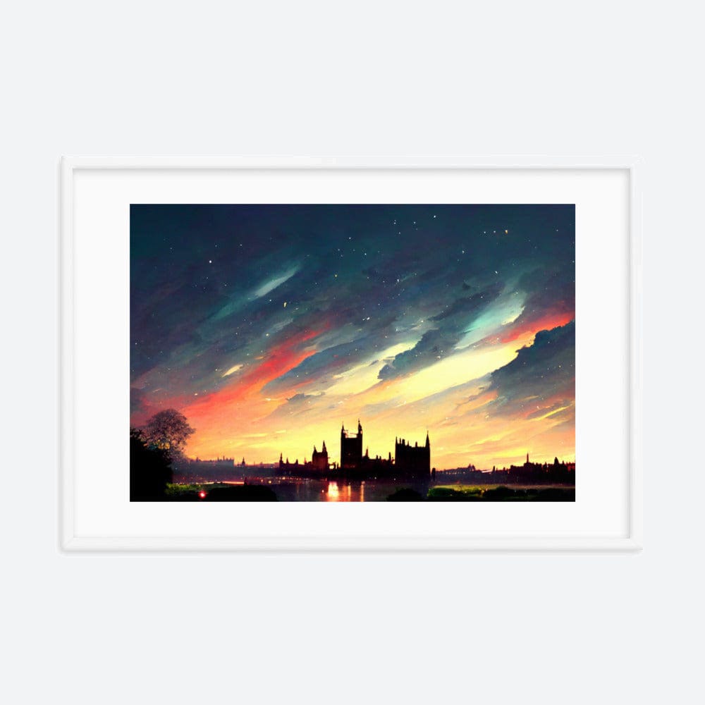 Night in England Framed Galant Art