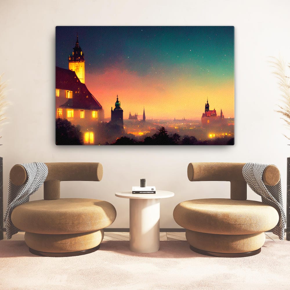 Night in Germany Canvas Galant Art