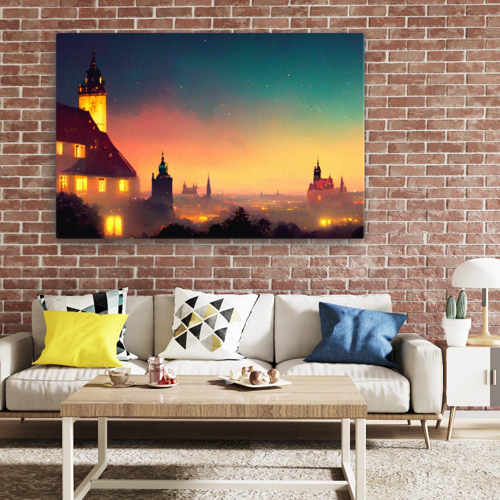 Night in Germany Canvas Galant Art