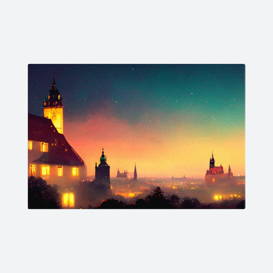 Night in Germany Canvas Galant Art