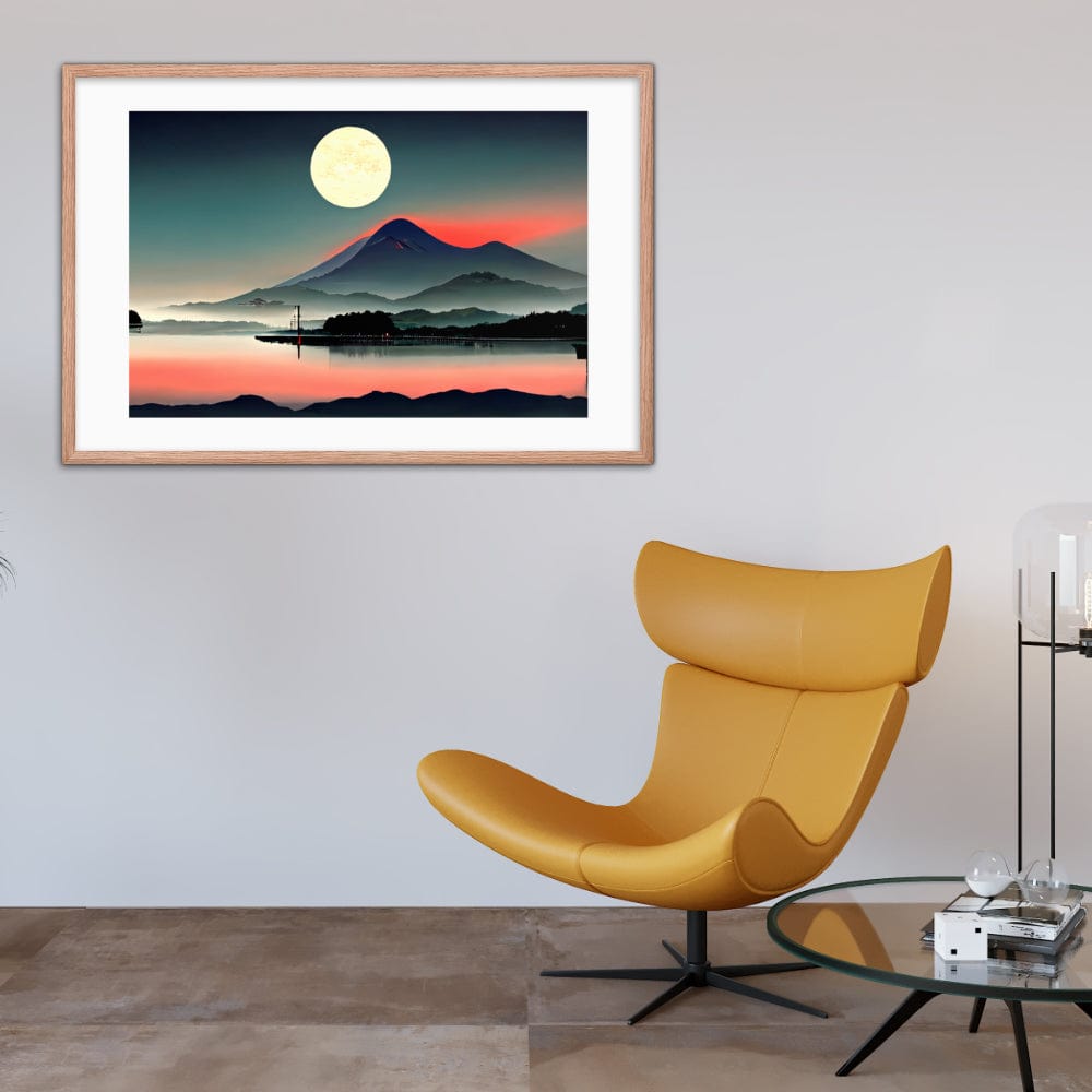 Night in Japan Framed Galant Art