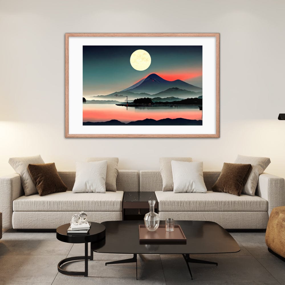 Night in Japan Framed Galant Art