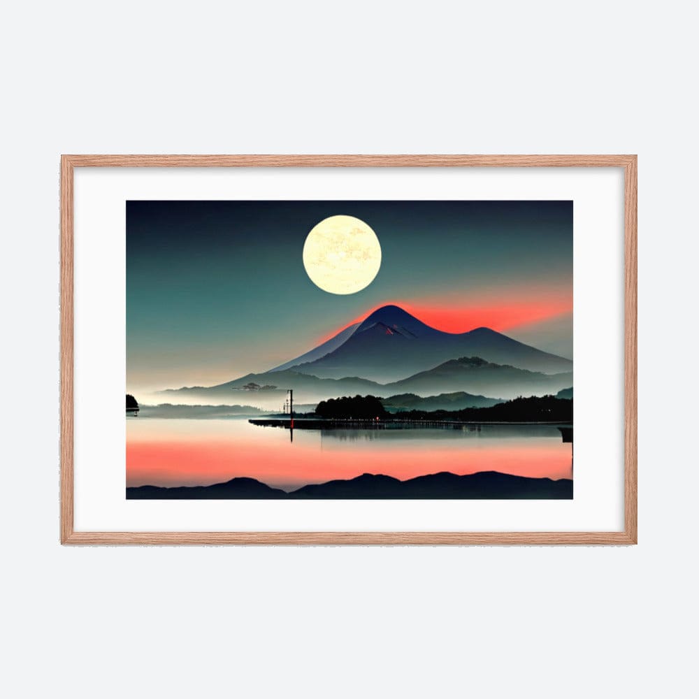 Night in Japan Framed Galant Art