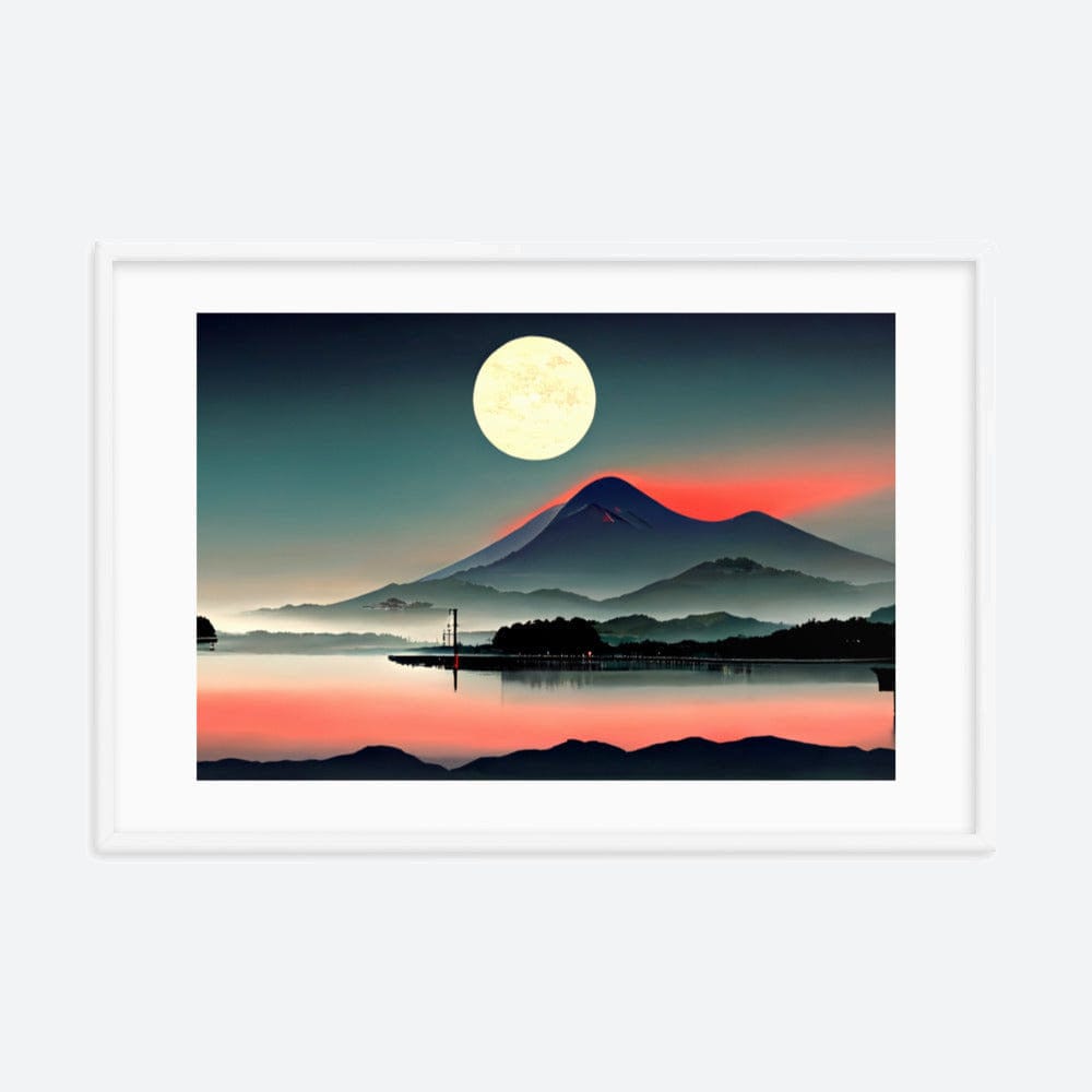 Night in Japan Framed Galant Art