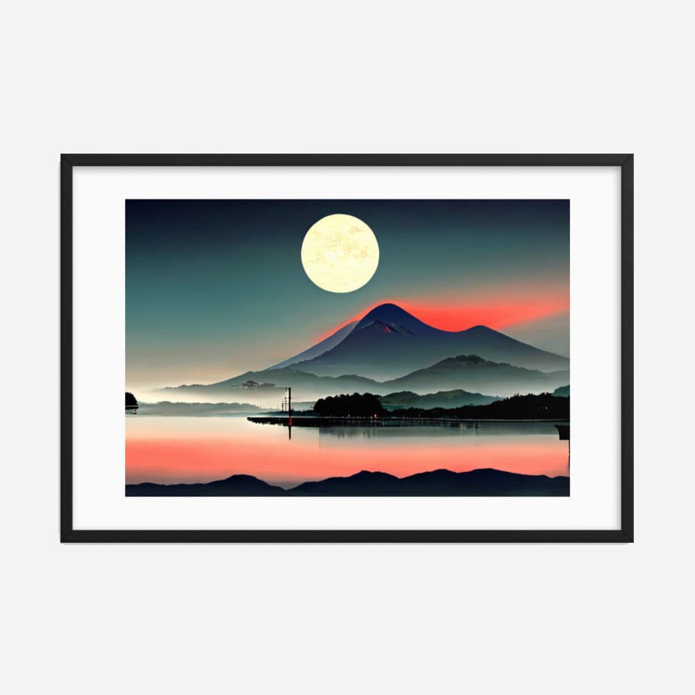 Night in Japan Framed Galant Art