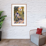 Nini in the Garden Framed Galant Art