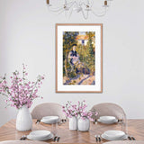 Nini in the Garden Framed Galant Art