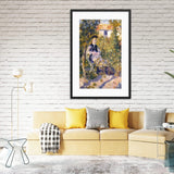 Nini in the Garden Framed Galant Art