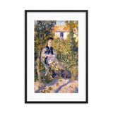 Nini in the Garden Framed Galant Art