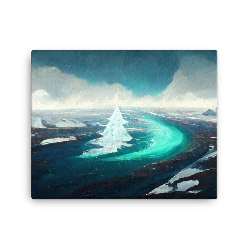 North Pole Ice Canvas Galant Art