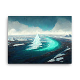 North Pole Ice Canvas Galant Art